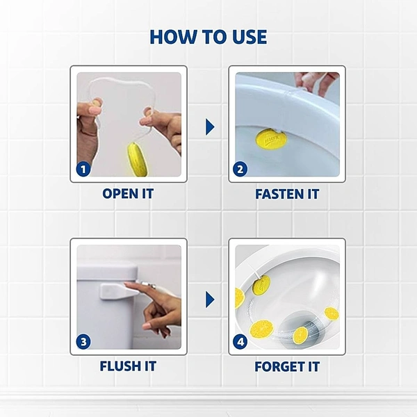 Harpic Hygienic Toilet Citrus Rim Block: 26 g - 26g
