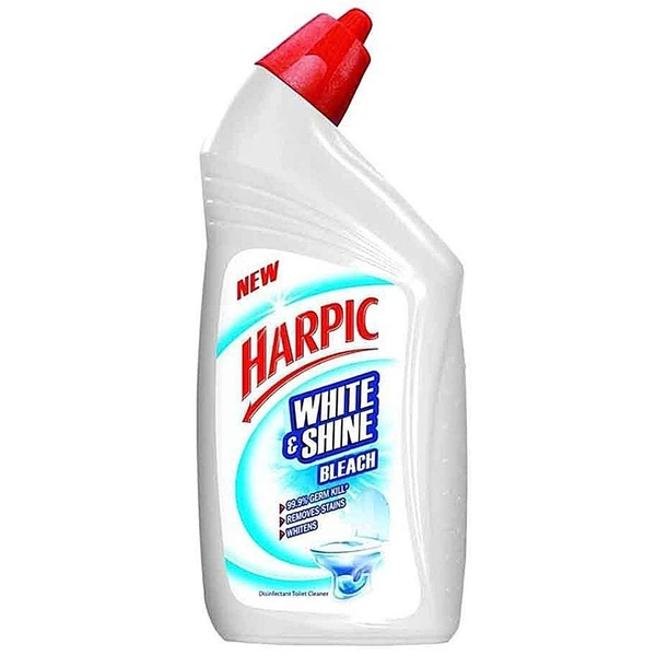 Harpic White & Shine Bleach: 500 ml - 500ml