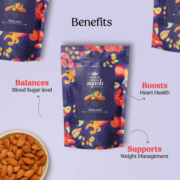 Mahaa Rajaa Ayush Almond: 225 g - 225g