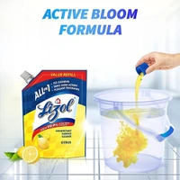 Lizol Citrus Disinfectant Surface Cleaner Pouch: 750 ml - 750ml