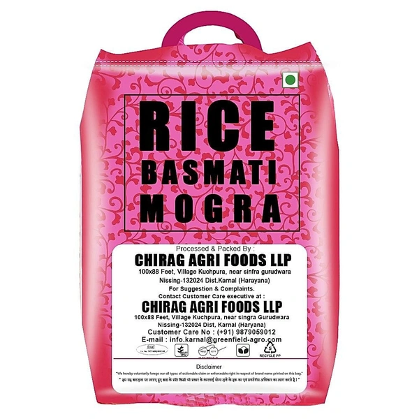 Basmati Rice Mogra: 10 kgs - 10kg