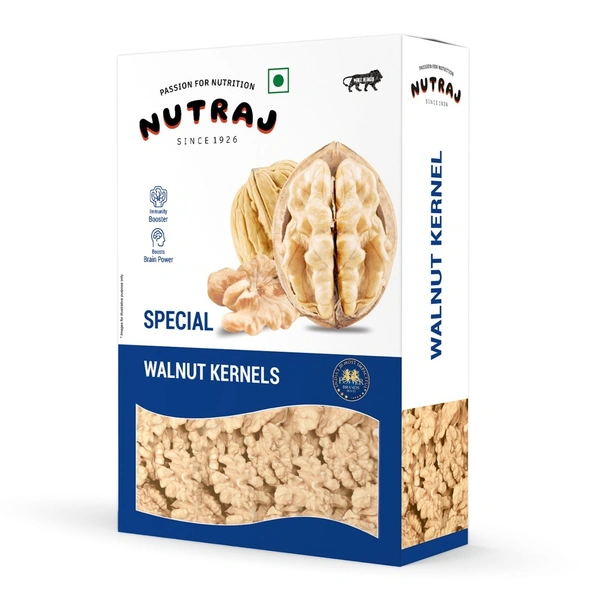 Nutraj California Walnut Kernels (Akrod Magaj): 250 g - 250g