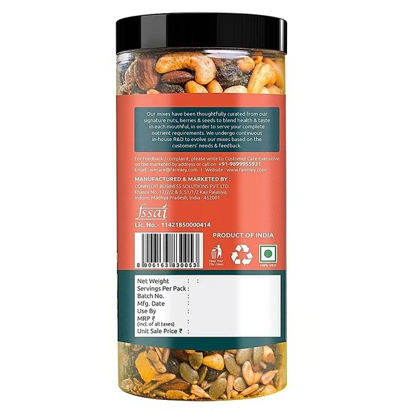 Farmley Snack Mix Mexican Peri-Peri: 405 g - 405g