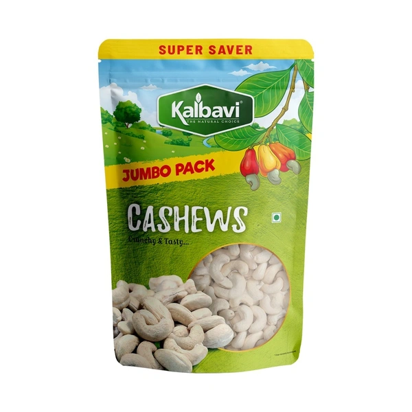 Kalbavi Cashews Jumbo Pack: 1 kg - 1kg
