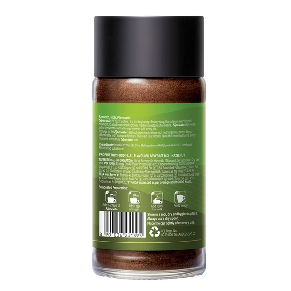 Continental Special Instant Coffee Hazelnut Flavour: 50 g - 50G