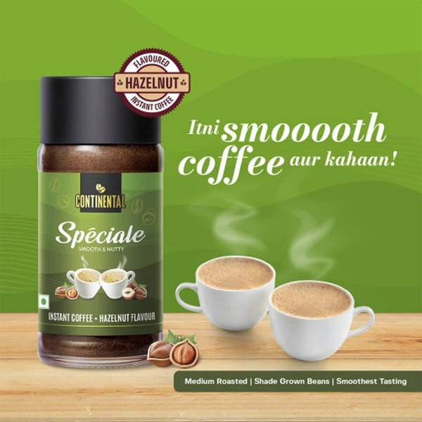 Continental Special Instant Coffee Hazelnut Flavour: 50 g - 50G