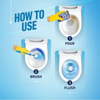 Domex Disinfectant Toliet Cleaner Ocean Fresh Pouch: 1 L - 1l