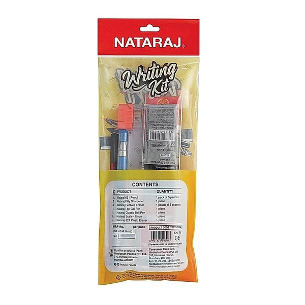 Nataraj Writing Kit: 1 Unit - 1 Unit