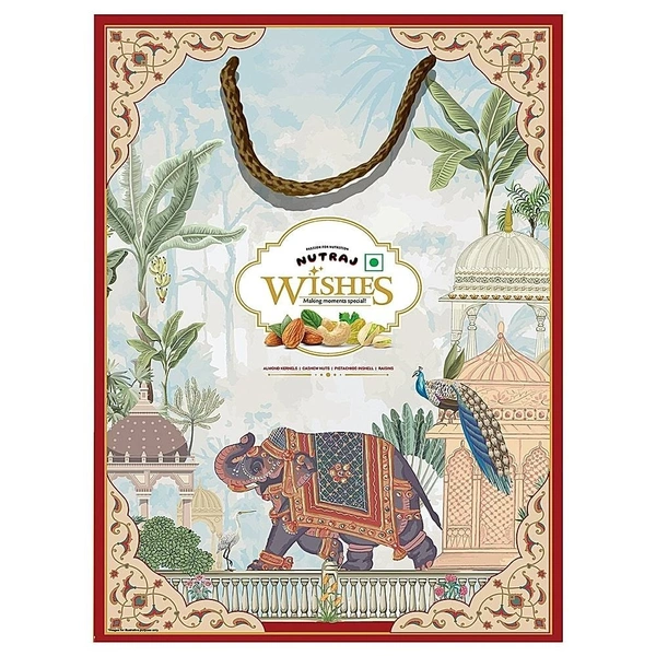 Nutraj Wishes Dry Fruit Gift Box: 400 gms - 400gm