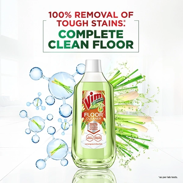 Vim Ultrapro Floor Cleaner Refreshing Lemongrass - 1 L: - 1l