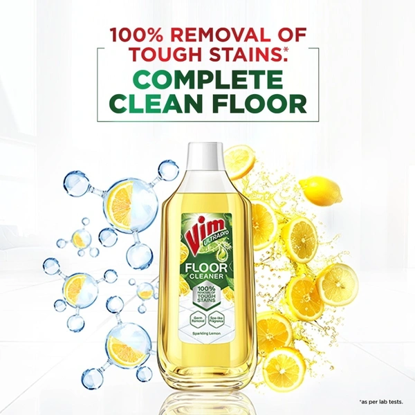 Vim Ultrapro Floor Cleaner Sparkling Lemon - 1 L: - 1l