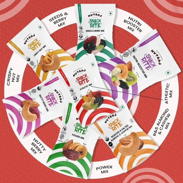 Nutraj Snackrite: 21x25 g - 21x25 g