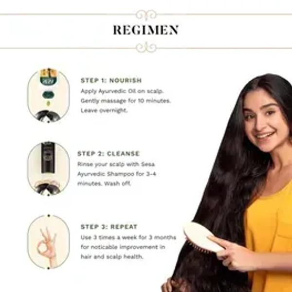 Sesa Ayurvedic Hair Oil: 90 ml - 90ml