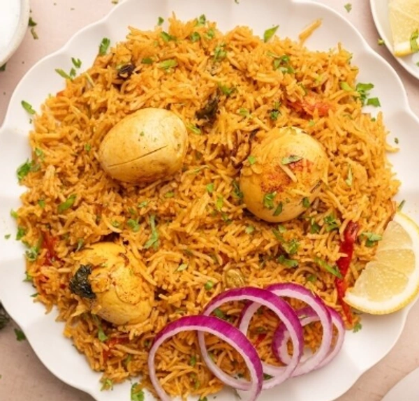 Aroohi Restaurant Biryani(egg) - 200-250grams