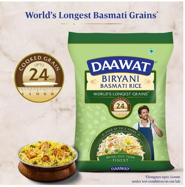 Daawat Biryani Basmati Rice - 5kg