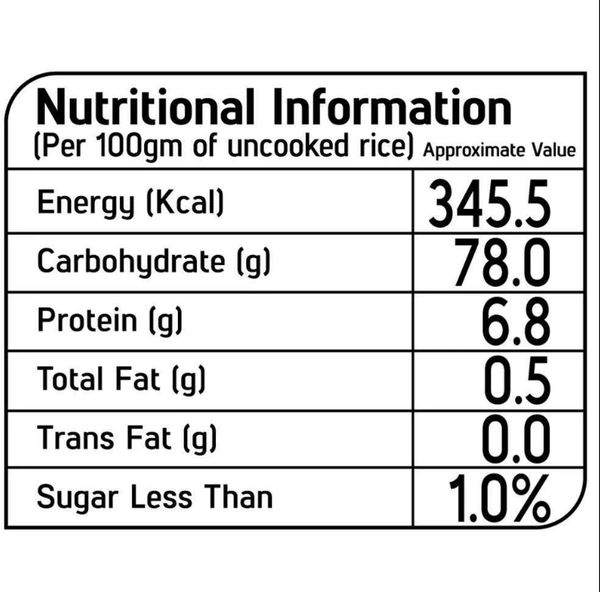 Fortune Everyday Full Grain Basmati Rice - 5kg