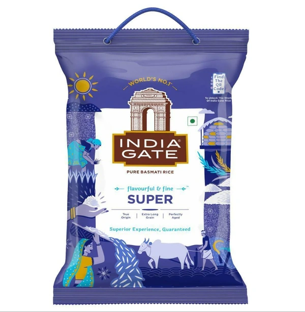 India Gate Super Basmati Rice - 5kg