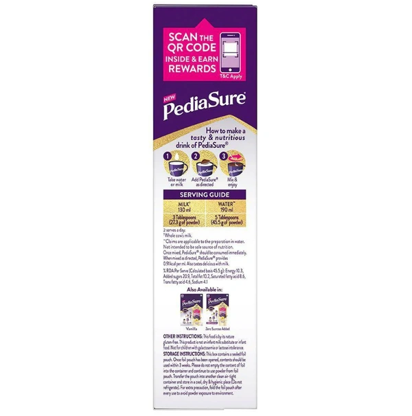 Pediasure Chocolate Flavored Nutrition Drink - 375grams