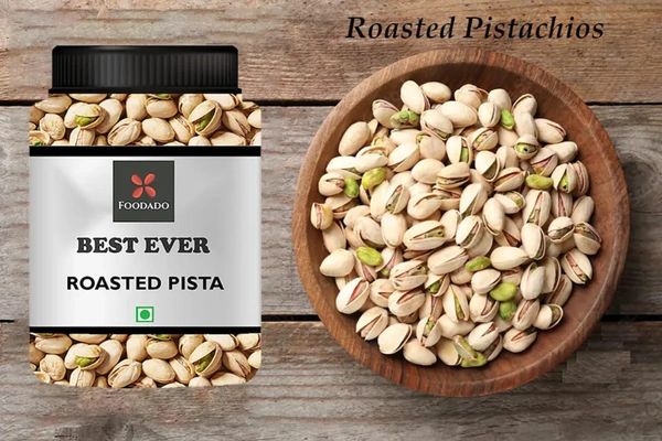 FOODADO Premium (250gm) California Roasted & Salted Pistachios - 250grams