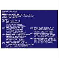 Parle Fab! Bourbon Chocolate Sandwich Biscuits - 450grams