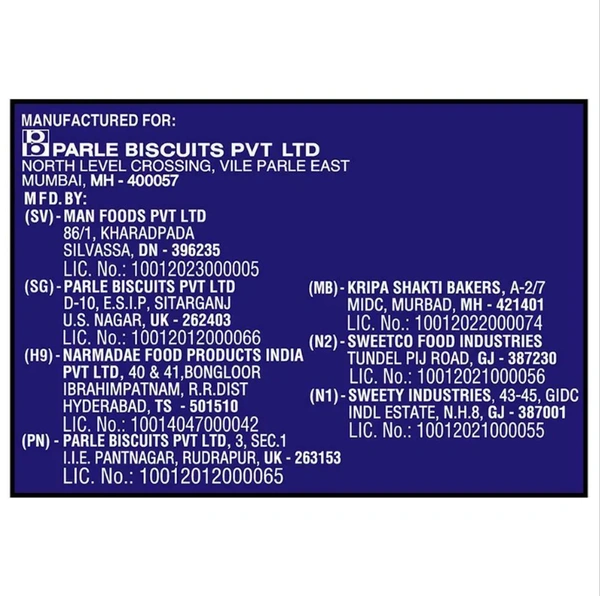 Parle Fab! Bourbon Chocolate Sandwich Biscuits - 450grams