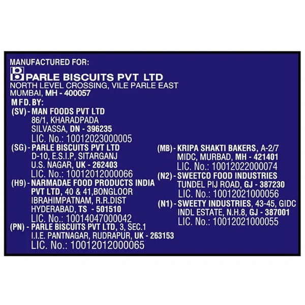 Parle Fab! Bourbon Chocolate Sandwich Biscuits - 450grams