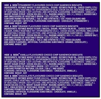 Parle Hide & Seek 4 Fun Flavours Choco Chip Creme Sandwich Biscuits - 400grams