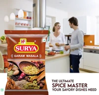 Surya 500g Garam Masala Powder | Homemade Taste| Blend of Rich Spices - 500grams