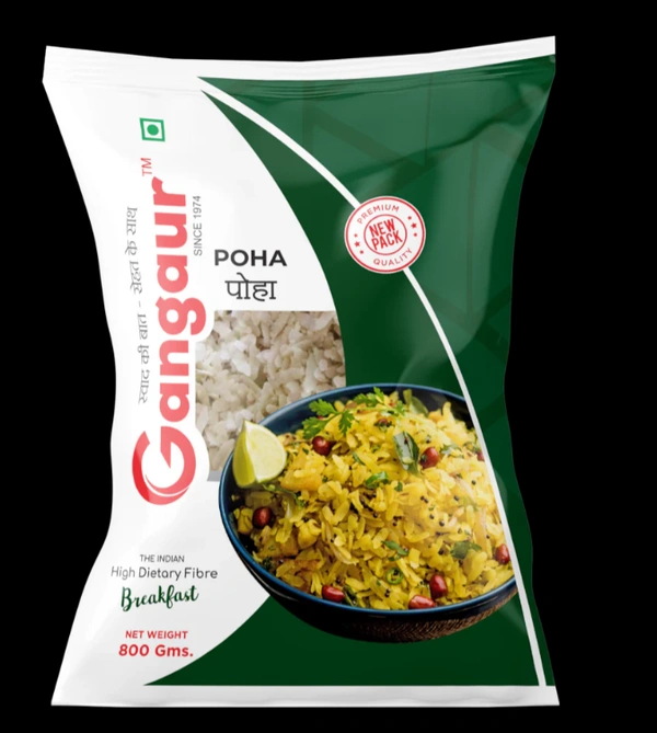 Gangaur Thick Poha  - 800grams