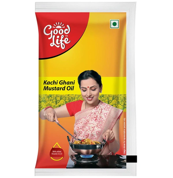 Good Life Kachi Ghani Mustard Oil  - 1L