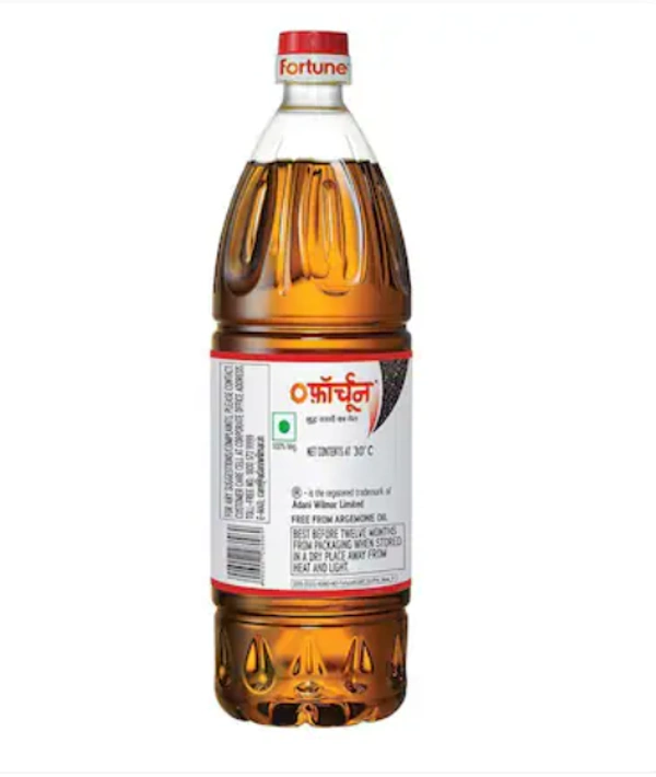 Fortune Premium Kachi Ghani Pure Mustard - 1L
