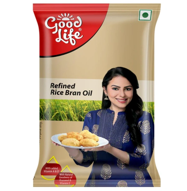 Good Life Refined Rice Bran Oil 1 L - 1L