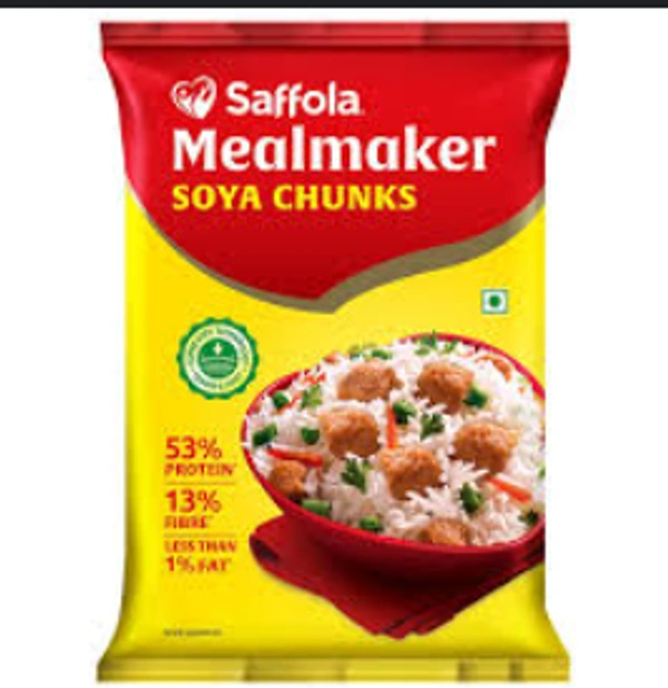 Saffola Saffola Mealmaker Soya Chunks: - 400grams