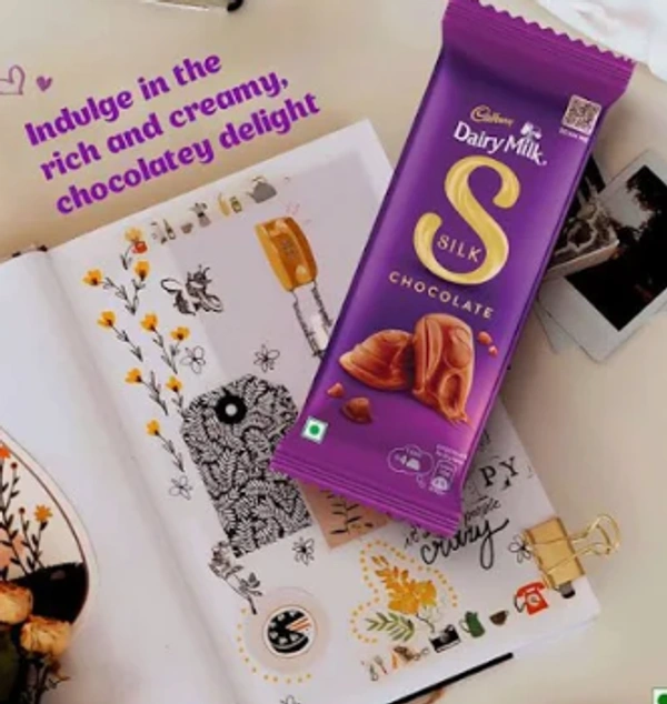  Cadbury Dairy Milk Silk Cadbury Dairy Milk Silk Chocolate Bar:  - 150 grams