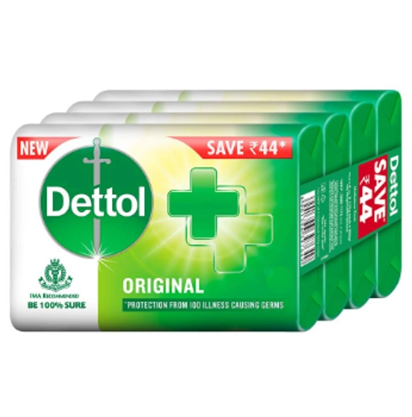 Dettol Original Soap: - 5x150g