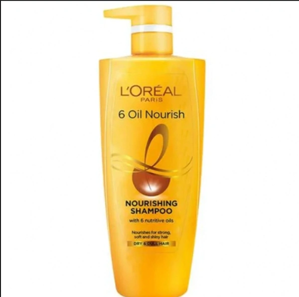 L'Oreal Paris 6 Oil Nourish Shampoo - 640 ml