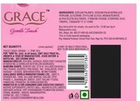 Grace Gentle Touch Beauty Soap Rose Oil & Moisturiser: - 3x150 g
