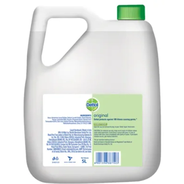 Dettol Antiseptic Liquid: - 5L