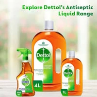 Dettol Antiseptic Liquid: - 1L
