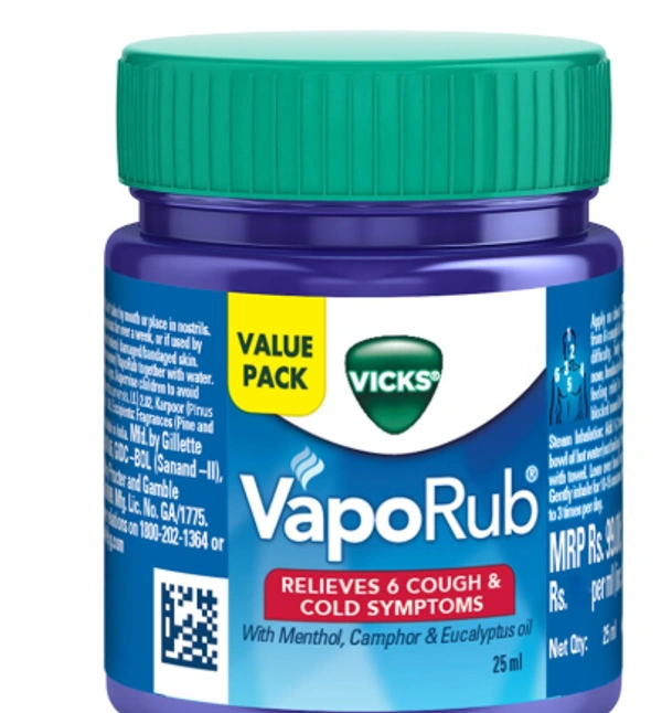 Vicks Vicks Vaporub: - 25 ml
