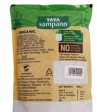  Tata Sampann  Tata Sampann Organic Unpolished Kabuli Chana:  - 500 g
