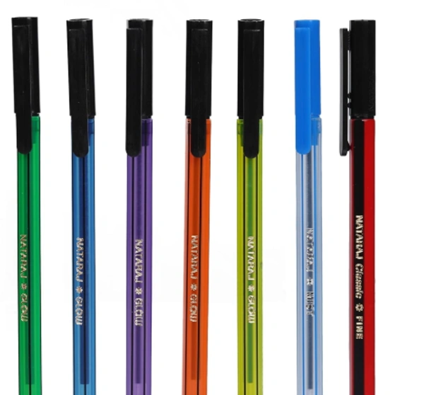 Nataraj GCM Ball Pen Jar (Blue) - - 100 Pieces: