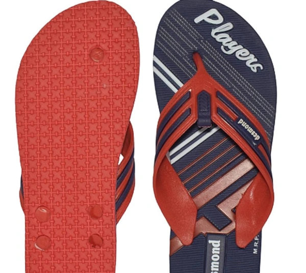 Desmond Desmond Grip-08 Mens Slipper - Navy Blue:Desmond Desmond Grip-08 Mens Slipper - 6, Navy Blue