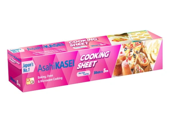 Asahi Kasei Asahi Kasei Cooking Sheet Baking Paper: Asahi Kasei Asahi Kasei Cooking Sheet Baking Paper: 30 cm x 5 Metres - 30 cm x 5 Metres