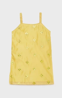 Karrot Solid Blended Fabric Girls Salwar Kurta Dupatta Set - 6-12 month