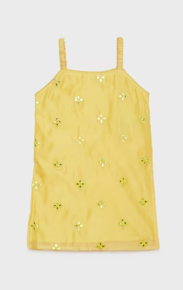 Karrot Solid Blended Fabric Girls Salwar Kurta Dupatta Set - 6-12 month