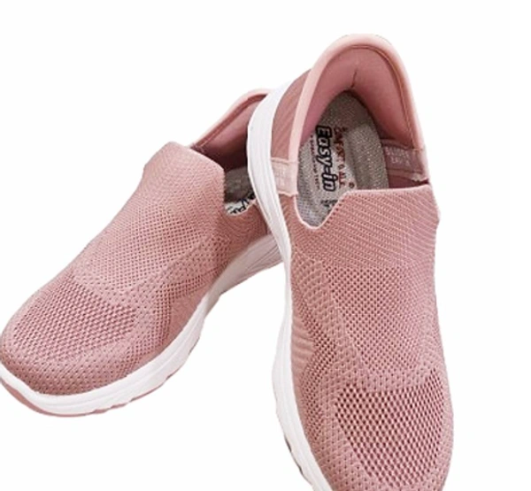 Comfort Walk Comfort Walk Ladies Slider Shoes (Navy Blue): Size - 37, Pink