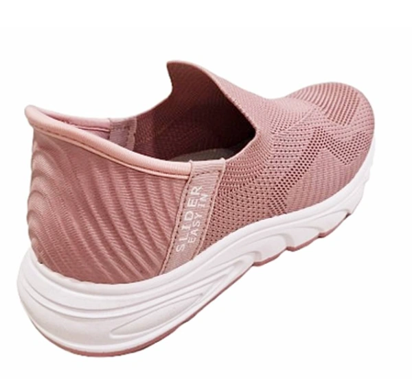 Comfort Walk Comfort Walk Ladies Slider Shoes (Navy Blue): Size - 37, Pink