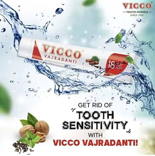 Vicco Vajradanti - Ayurvedic Medicine For Gums & Teeth: 200 g - 200g