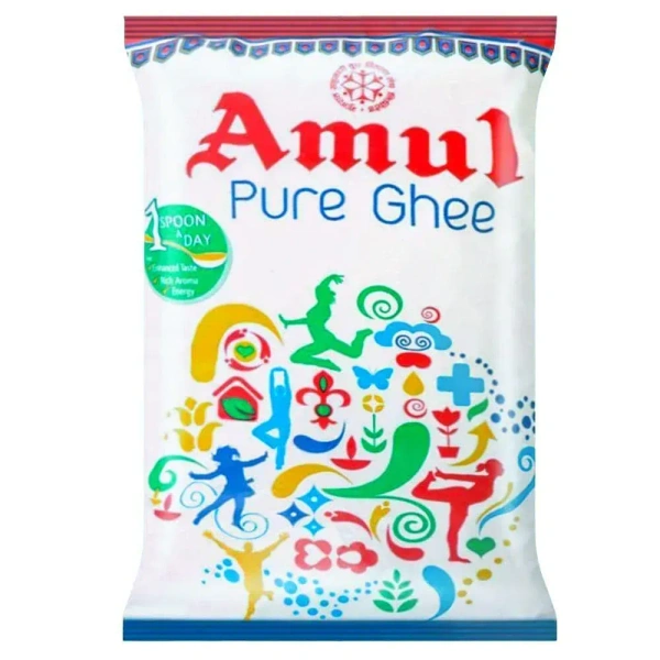 Amul Pure Ghee Pouch (1 L): 905 g - 1L